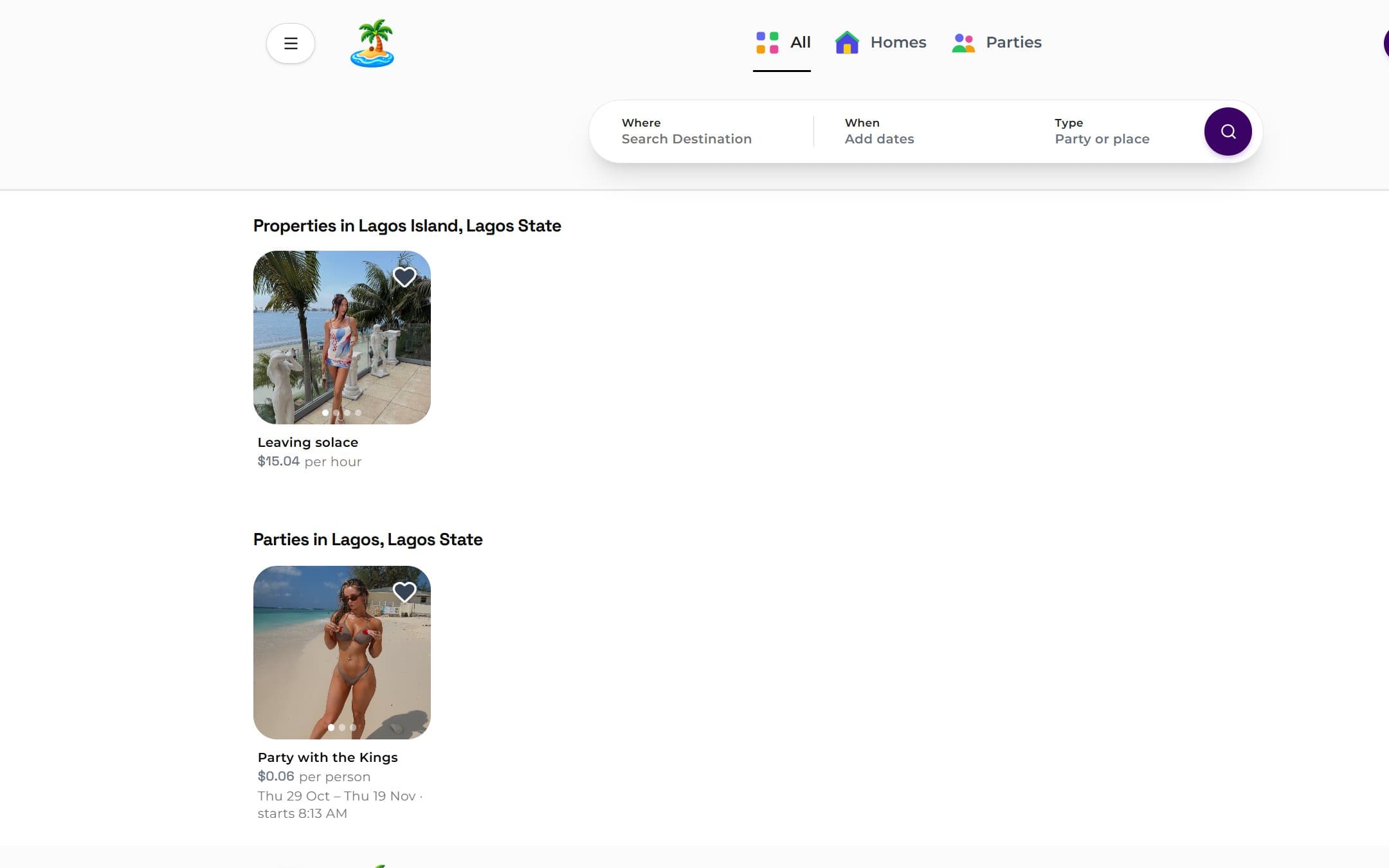 Hangaut homepage